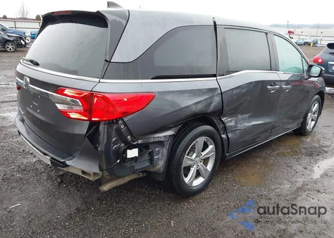 2018 Honda Odyssey Ex z USA, uszkodzony, nr VIN 5FNRL6H58JB110718